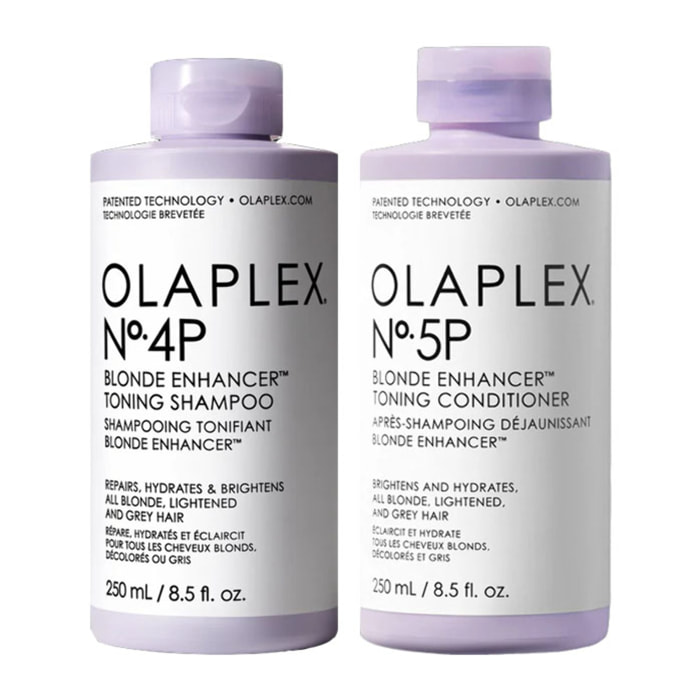 OLAPLEX Kit Blonde Enhancer Toning Shampoo N°4P 250ml + Conditioner N°5P 250ml
