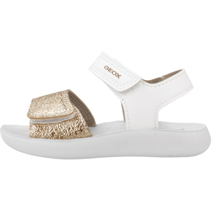 Sandalias Niña de la marca GEOX  modelo B SANDAL LIGHTFLOPPY BLANCO