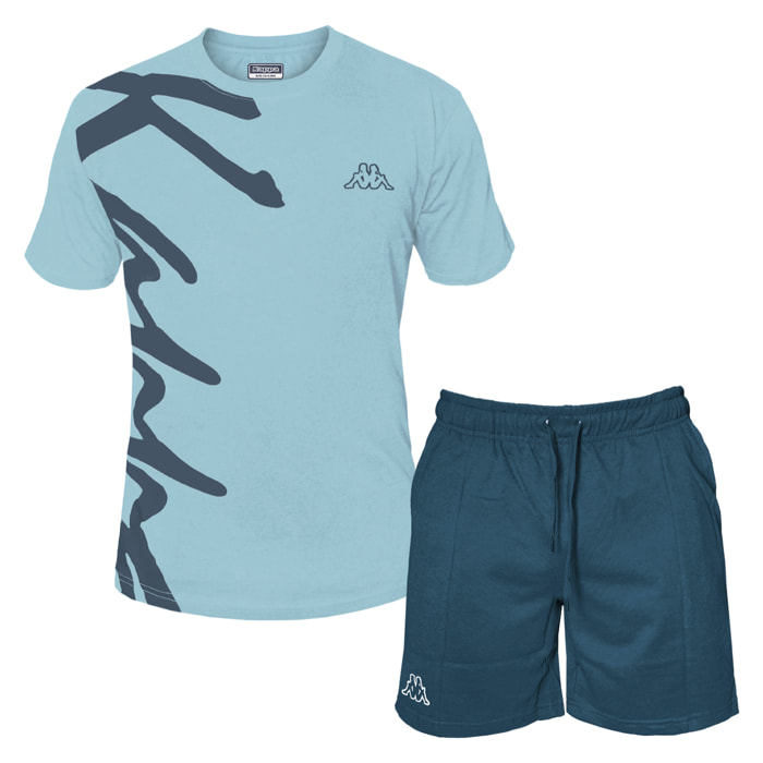 Completo Corto Uomo KAPPA Cotone Jersey