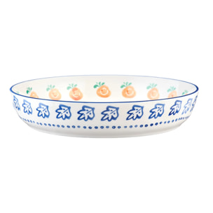 Corbeille à fruits NAPOLI Ø25,5cm - 2 pièces - Agrume