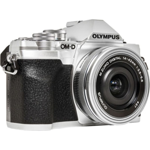 Appareil photo Hybride OLYMPUS E-M10 Mark IV + Pancake 14-42mm Silver