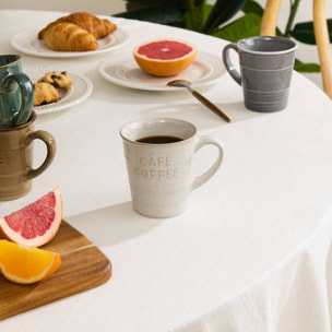Mug à café blanc 20cl