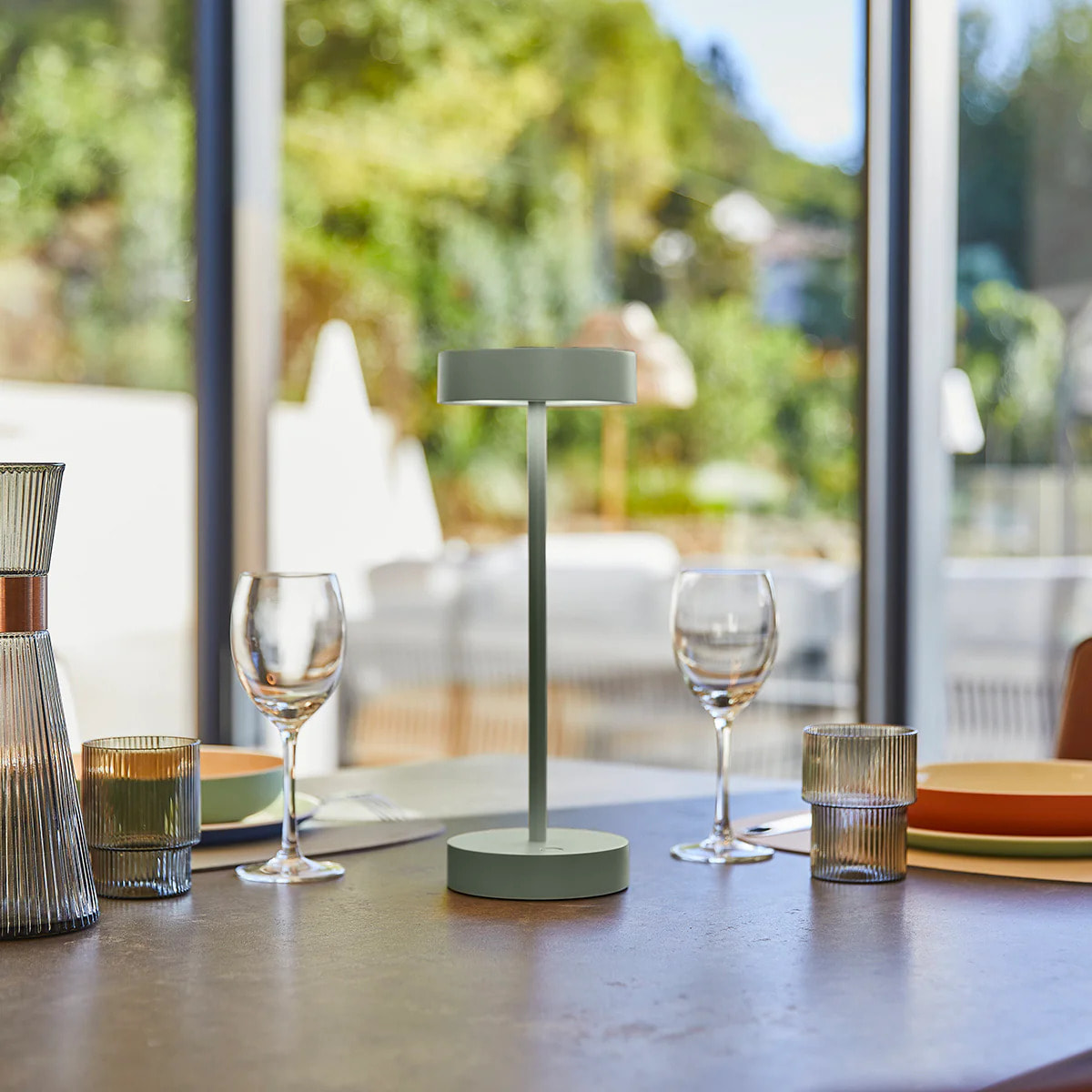 Lampe de table sans fil SANDY H33CM