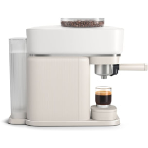 Machine à expresso PHILIPS Baristina BAR300/00 cafetière à grain Blanche