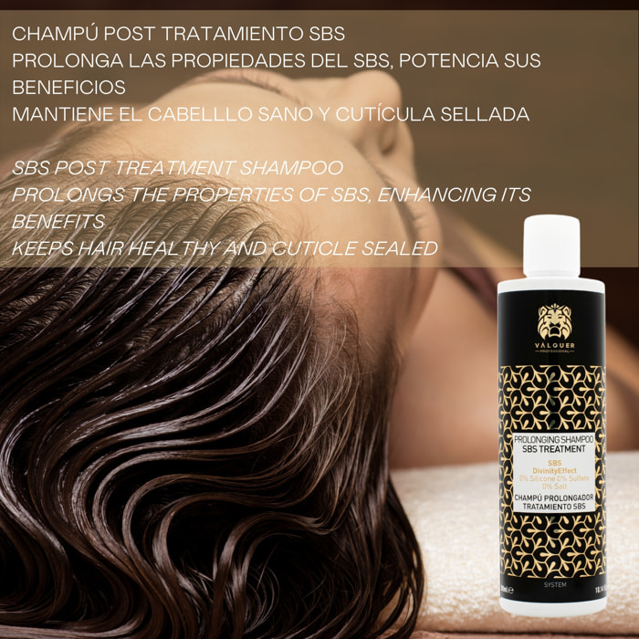 Valquer Champú prolongador tratamiento SBS Divinity Effect - 300 ml