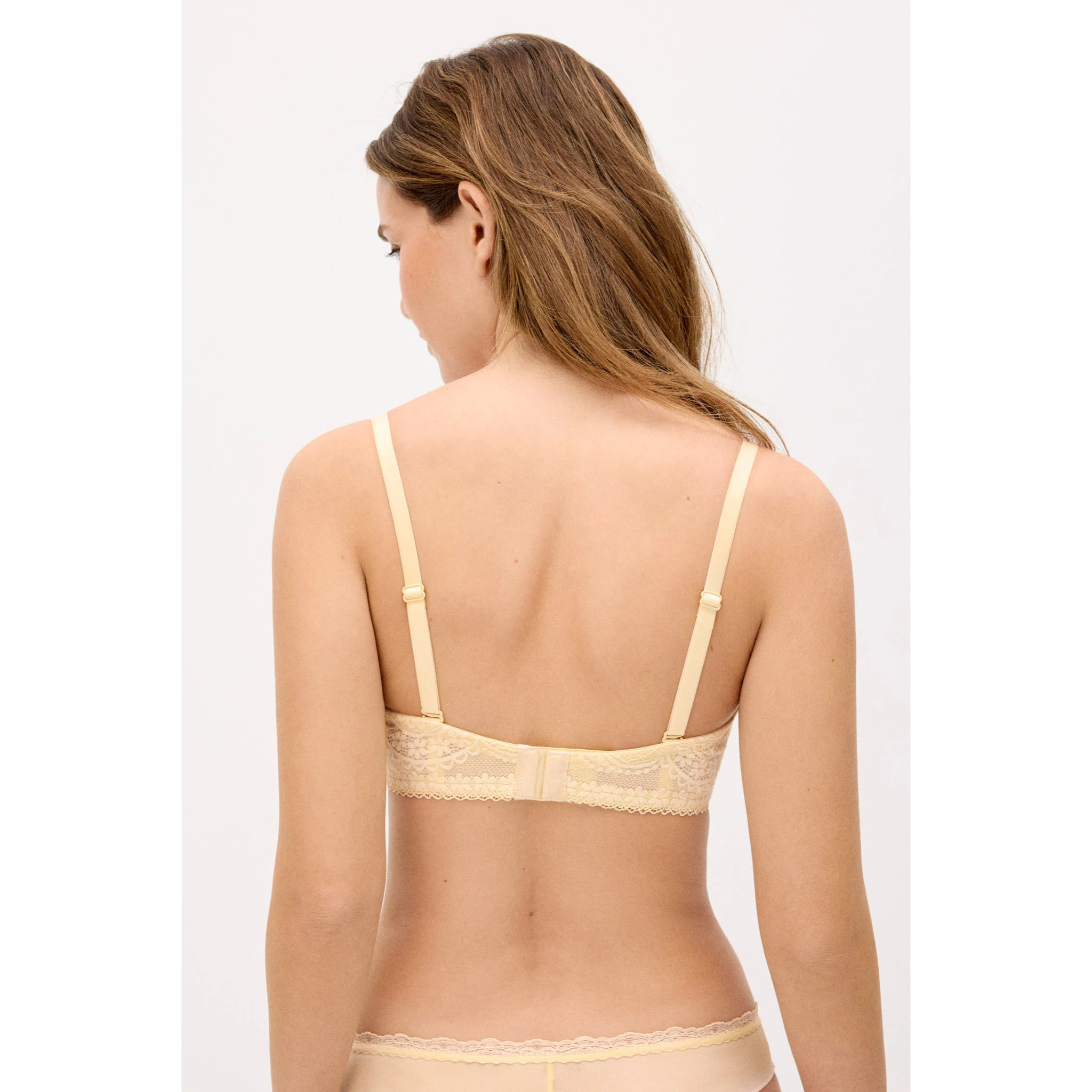 Reggiseno senza spalline Dorato