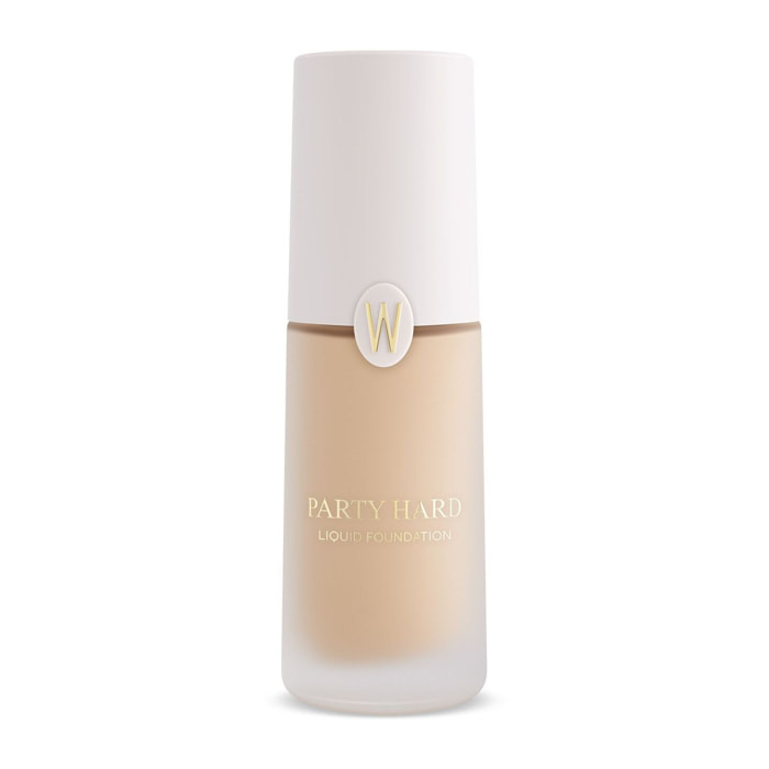 PARTY HARD Fondotinta fluido vegan friendly dal finish luminoso e naturale