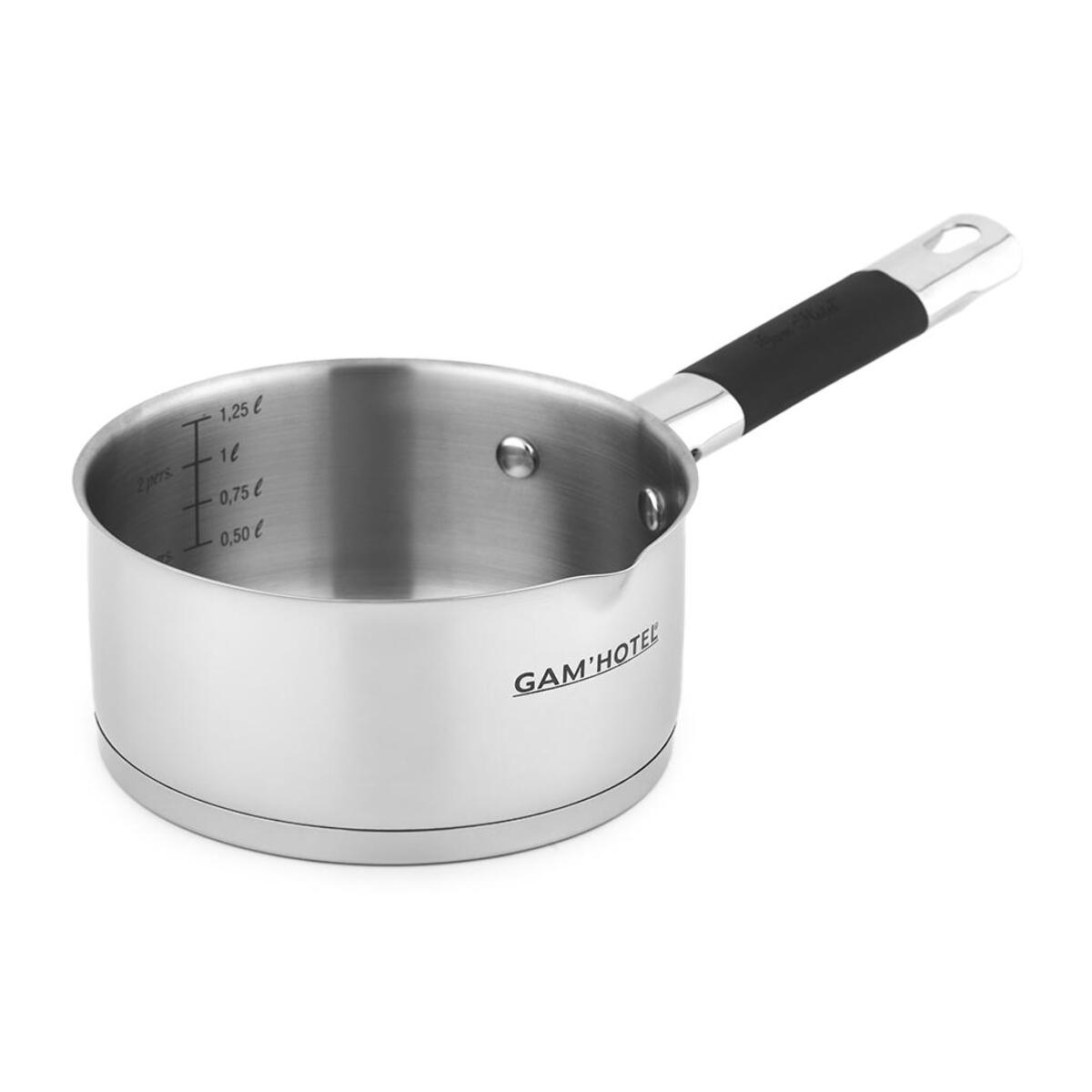 5 casseroles inox induction