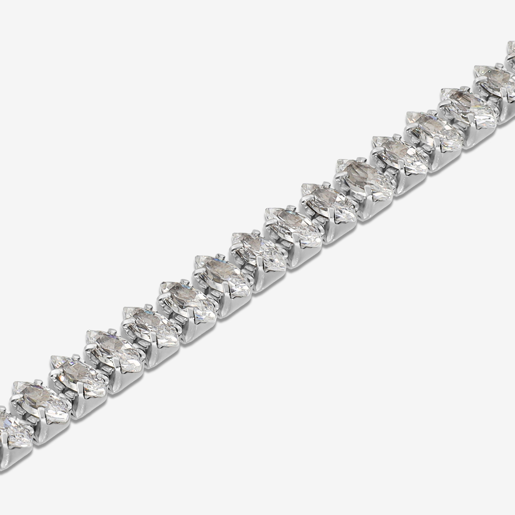 Bracciale Tennis in Argento 925 con Cubic Zirconia