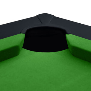 Table de billard convertible noire tapis vert - Eddie