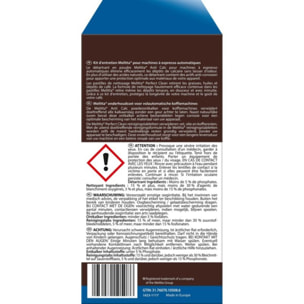 Produit de Nettoyage MELITTA Espresso Kit 4 détartrants + 4 nettoyant