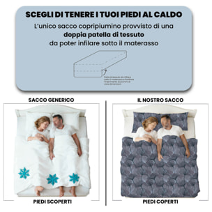 PARURE COPRIPIUMINO INFINITY - 100% Microfibra