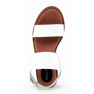Sandalo platform Donna colore Bianco
