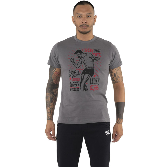 T-shirt da uomo a maniche corte con pugile vintage "Metropolitan"