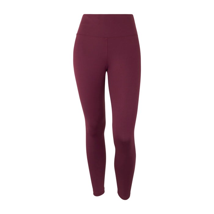 Leggings donna 7/8 vita alta in tessuto tecnico stretch