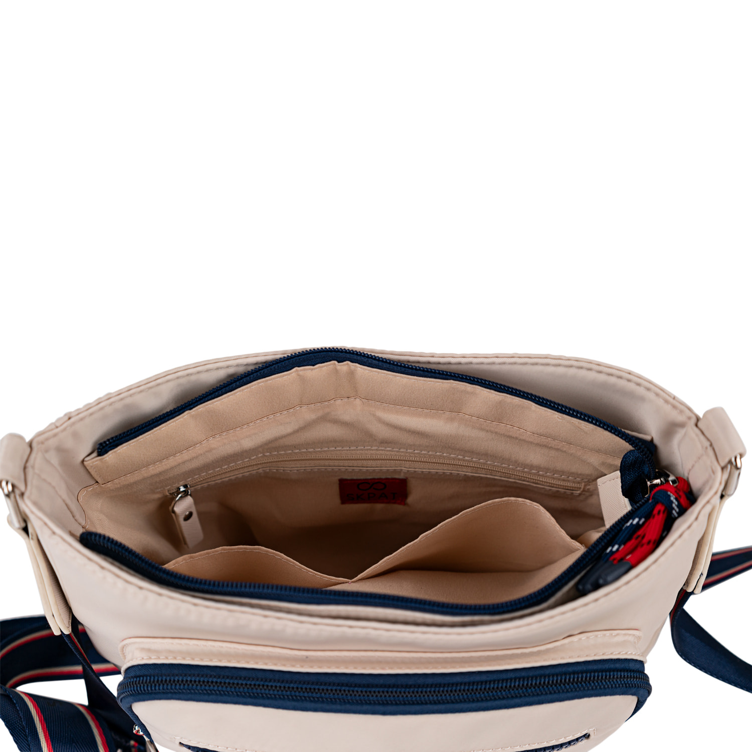 Bolso Bandolera Mujer Skpat Moselle Beige