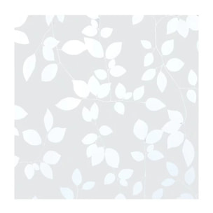 Rideau de douche PEVA BLATT 180x200cm Blanc Spirella