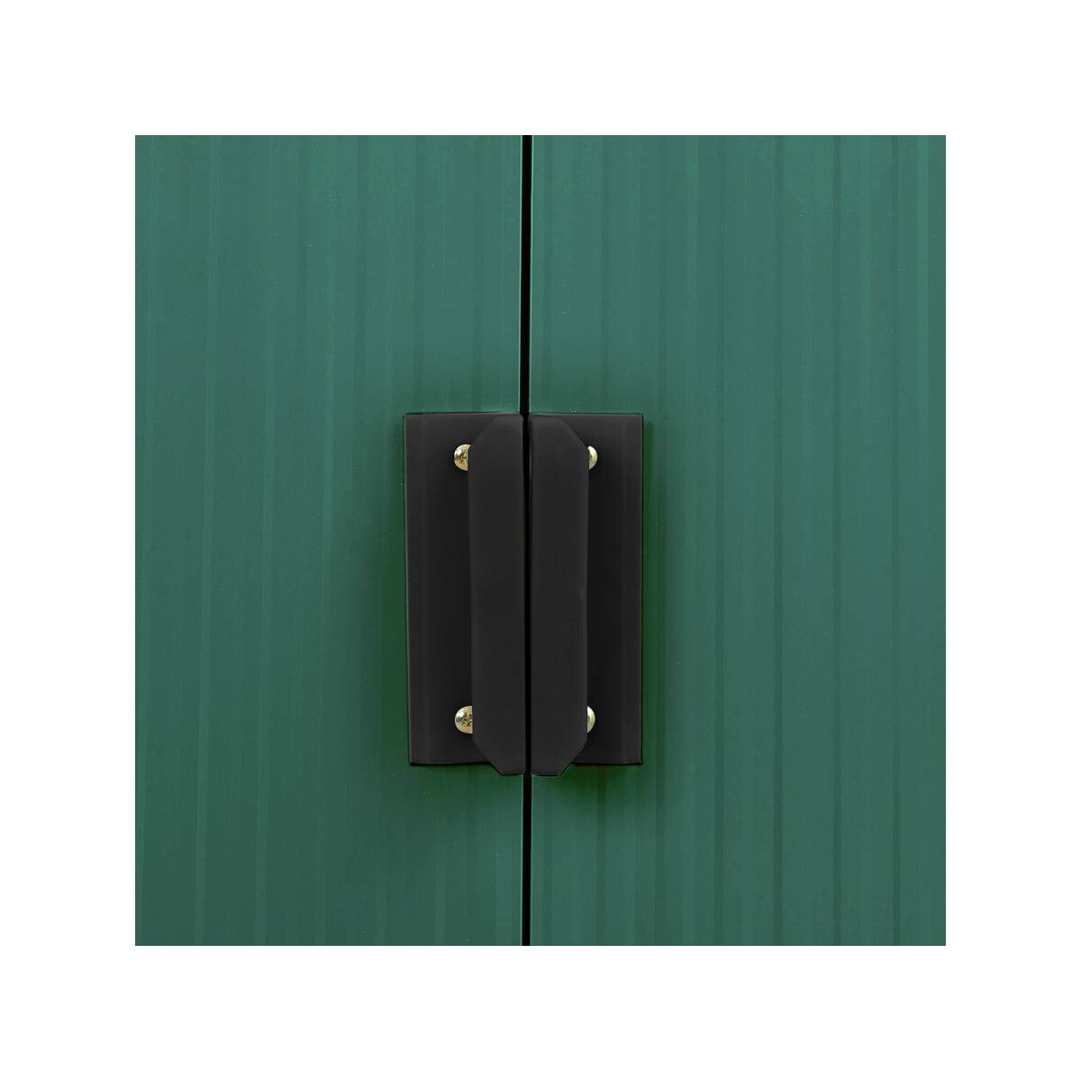 Abri de jardin métal "Rosas" - 2,71 M² - Vert