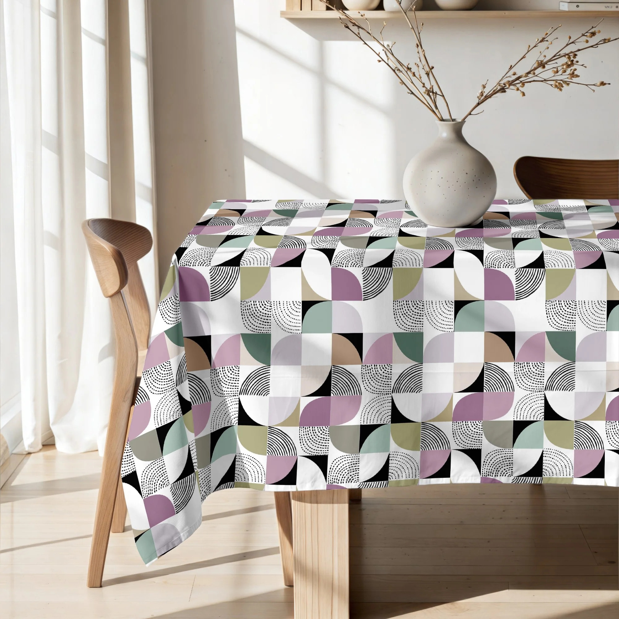 Nappe en résine anti-taches Anna Malva