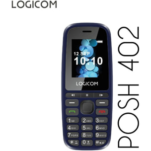 Téléphone portable LOGICOM Posh 402 Bleu 4G