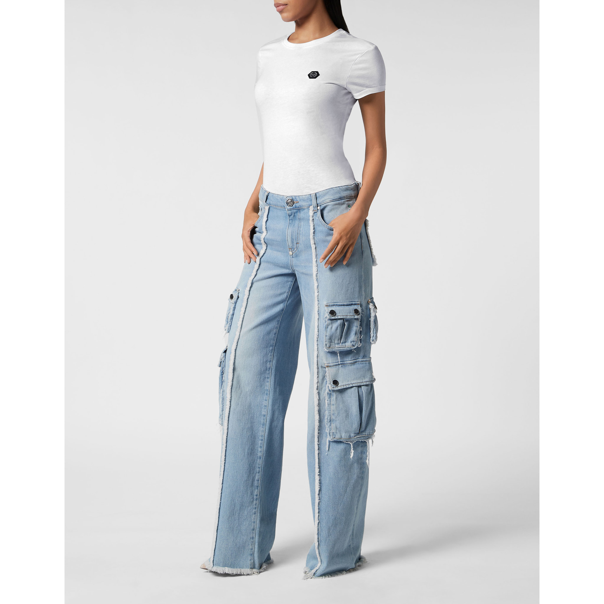 PHILIPP PLEIN Vaqueros Cargo Regular Fit