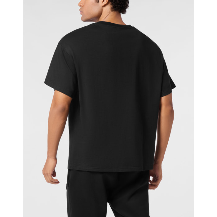 PLEIN SPORT T-shirt girocollo a maniche corte SCRATCH