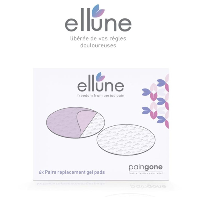 Gel pads PAINGONE Ellune gel pads x6 autocollant rechange