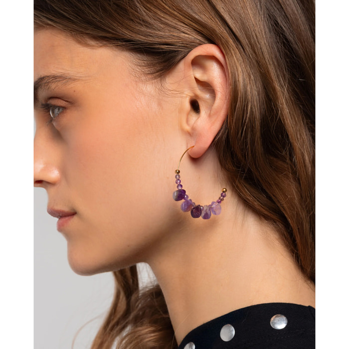 Pendientes aro de mujer