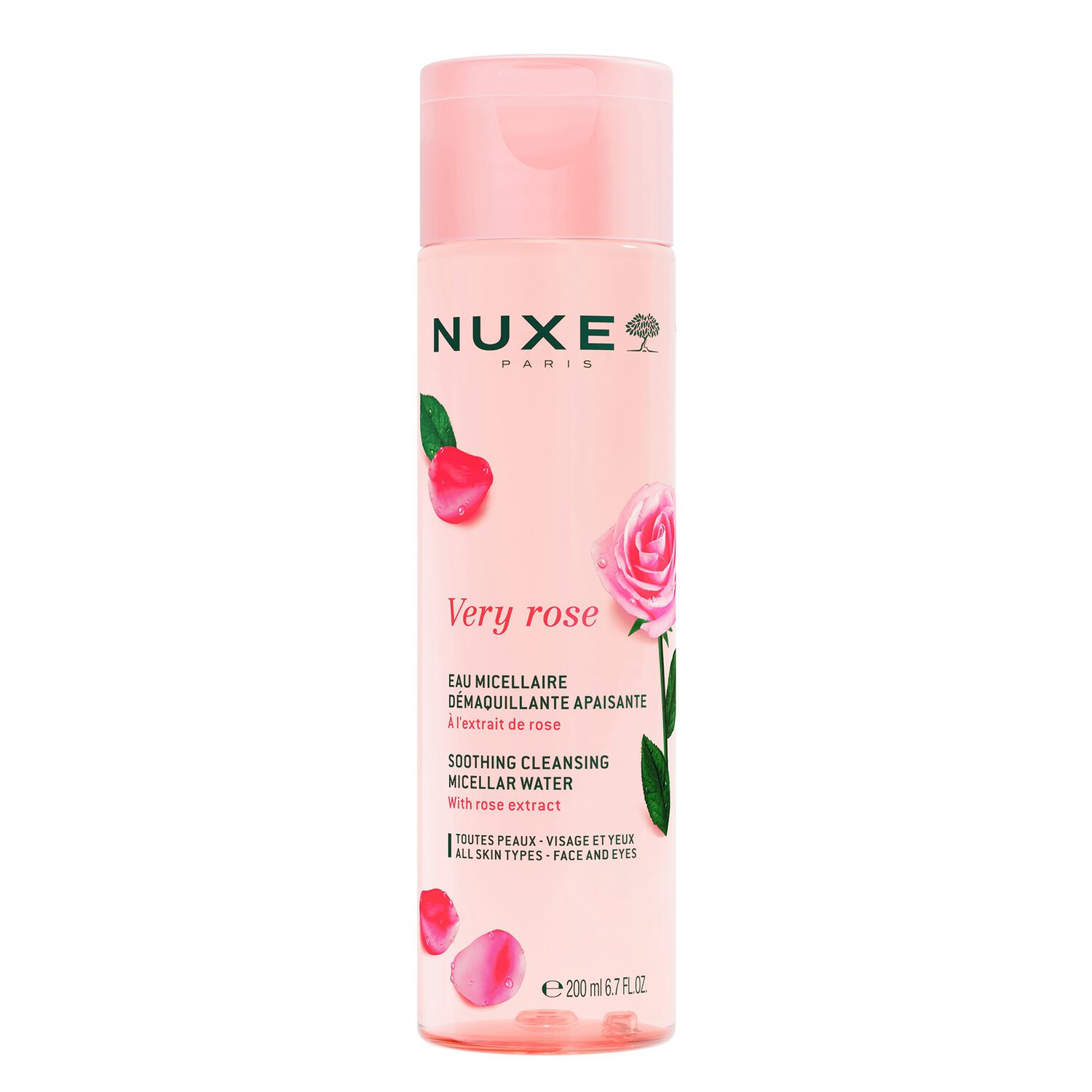 Very Rose - Eau micellaire apaisante 3-en-1 visage et yeux