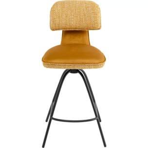 Tabouret de bar Helli ocre Kare Design