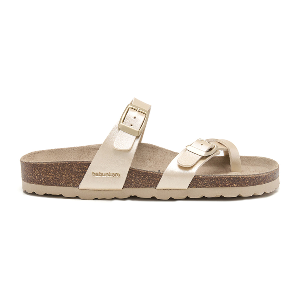 Sandalo BABUNKERS DORATO