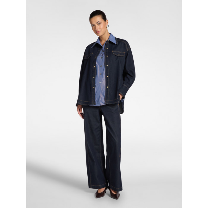 Elena Mirò - Jeans boy fit - Azul