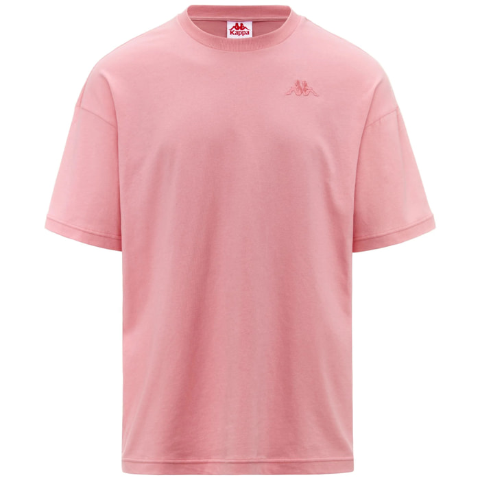 T-Shirts & Top Kappa Uomo AUTHENTIC PREMIUM PETE Rosa