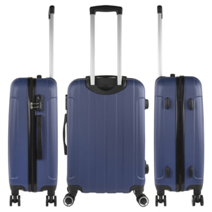 Juego De Maletas Rígidas Abs Itaca Havel Azul Vaquero