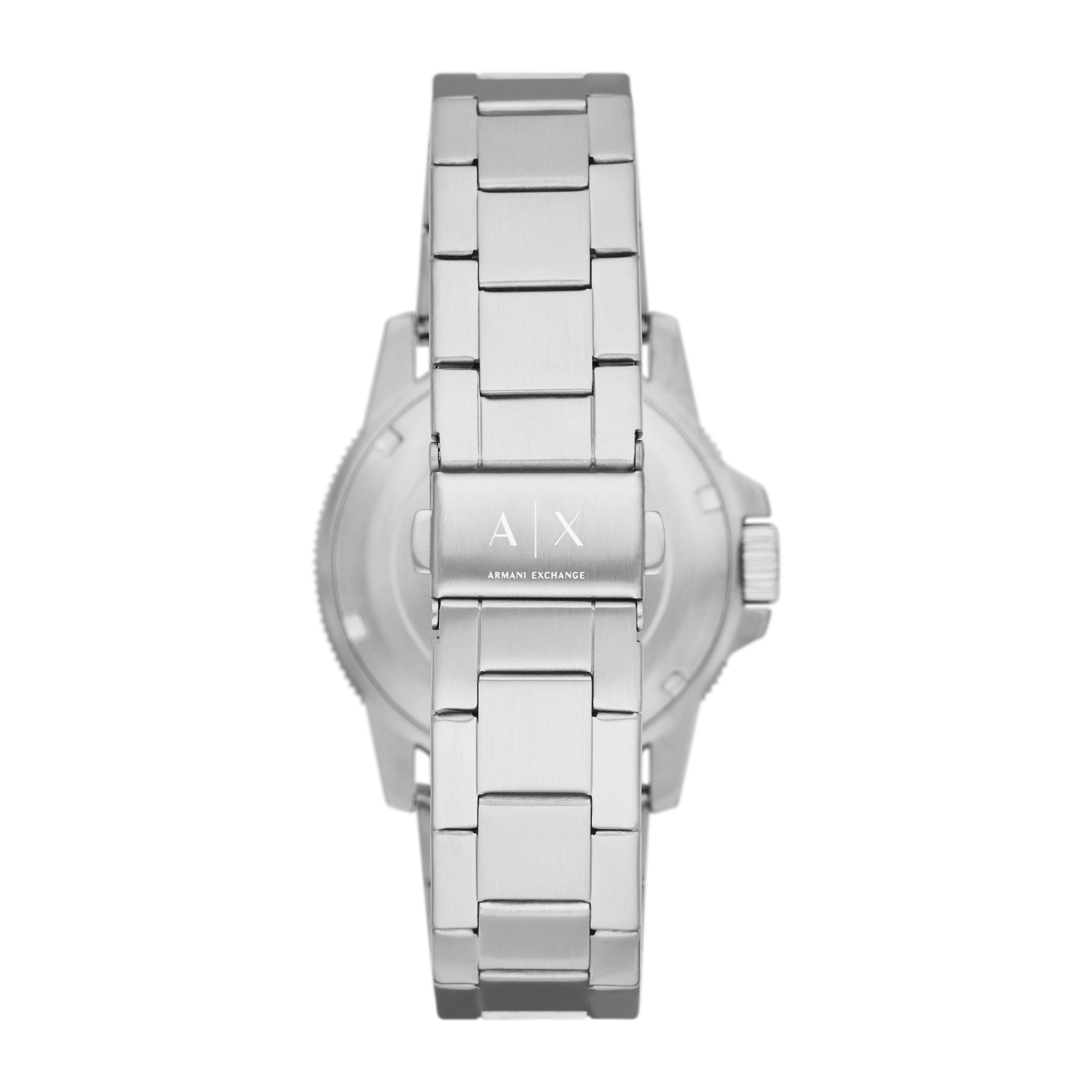 Orologio Armani Exchange LEONARDO Acciaio Silver