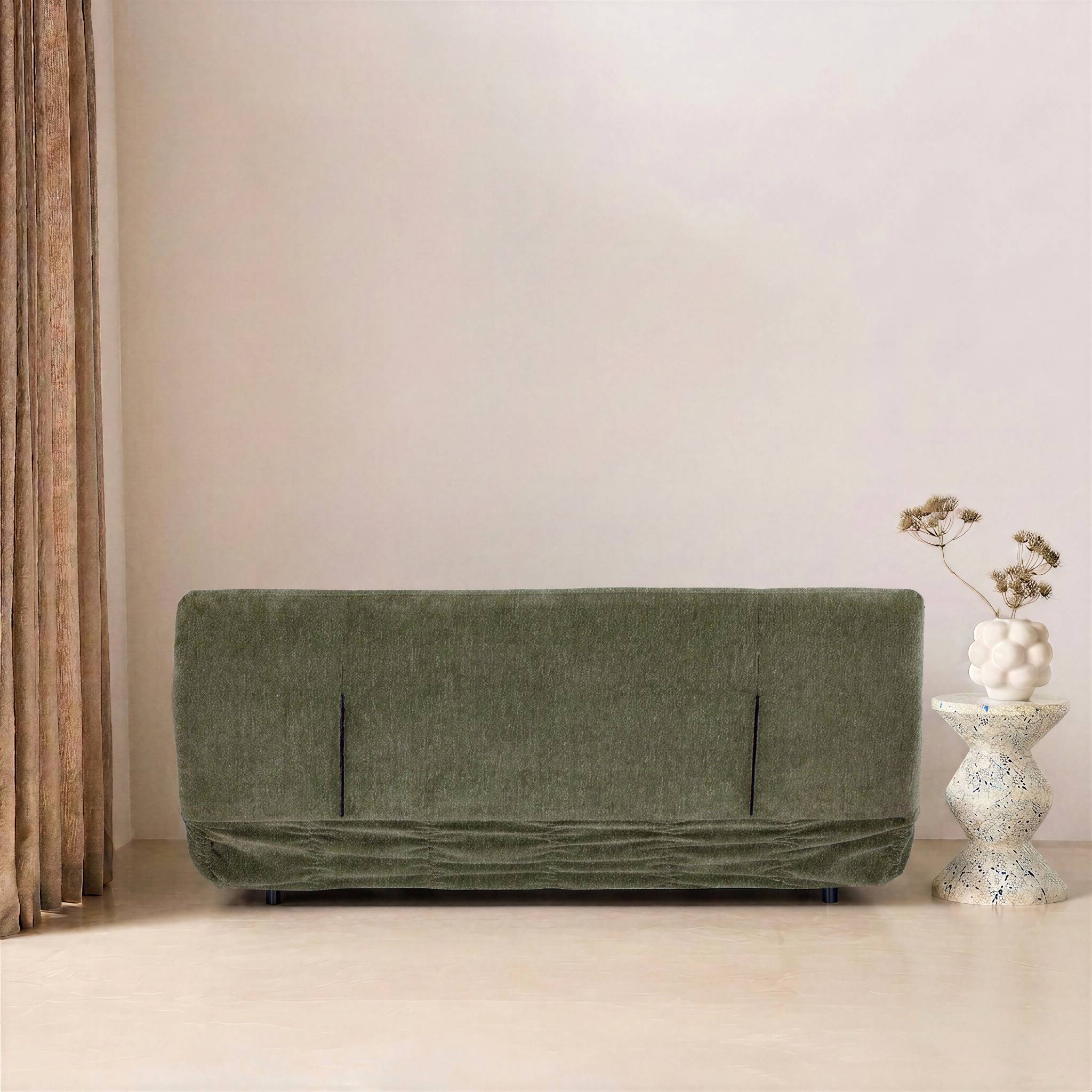 Banquette convertible tissu chenille 3 places KLIK