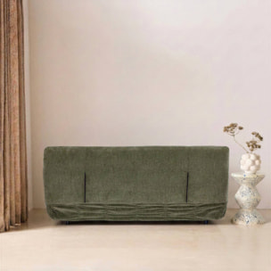 Banquette convertible tissu chenille 3 places KLIK