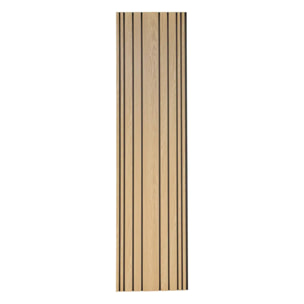 Panneau décoratif mural Colva beige fond noir 240x60cm