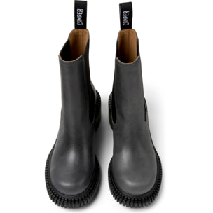 Botines - CAMPER Pix London - Gris - Cuero liso