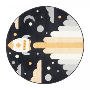 Tapis enfant rond YANA