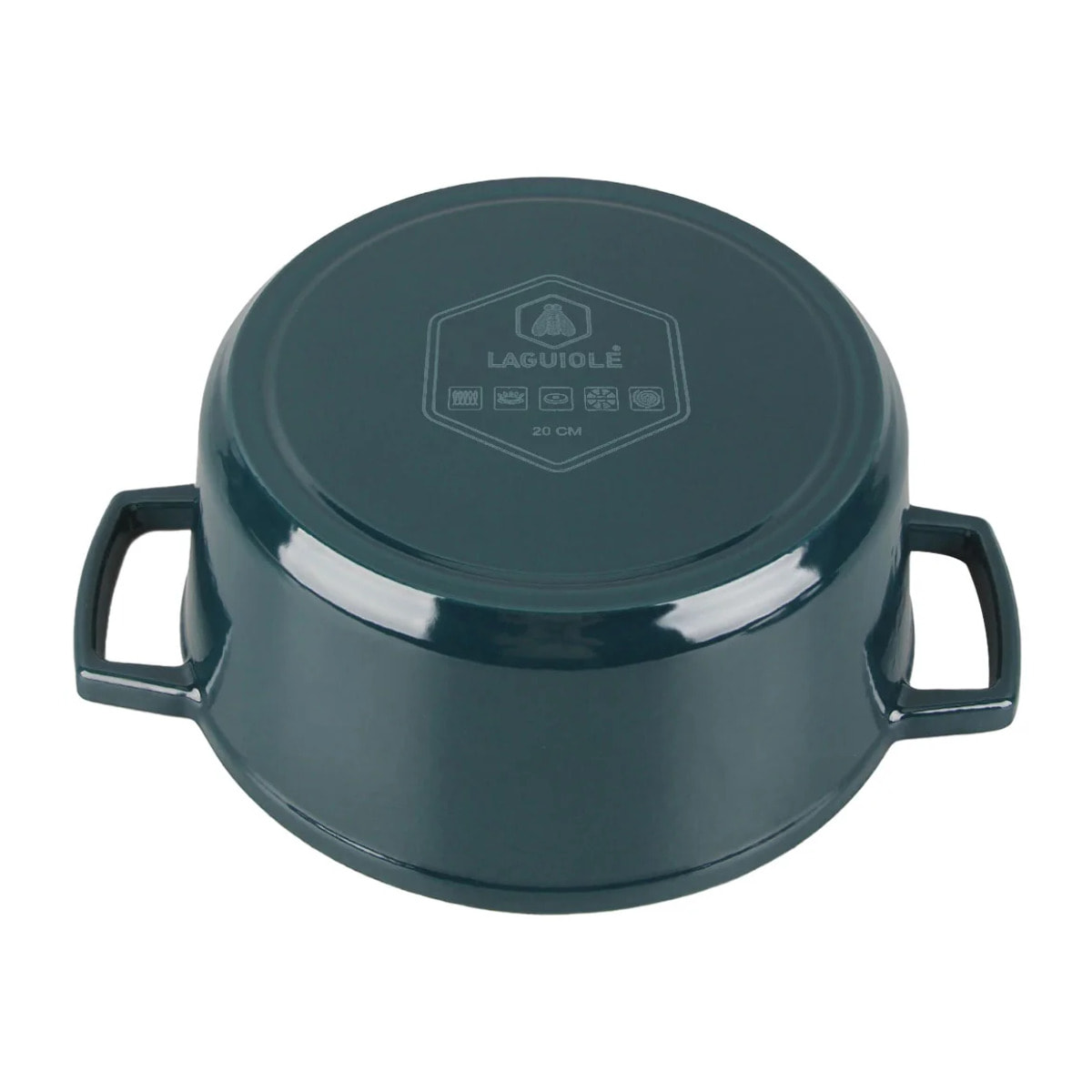 Cocotte ronde en fonte émaillée