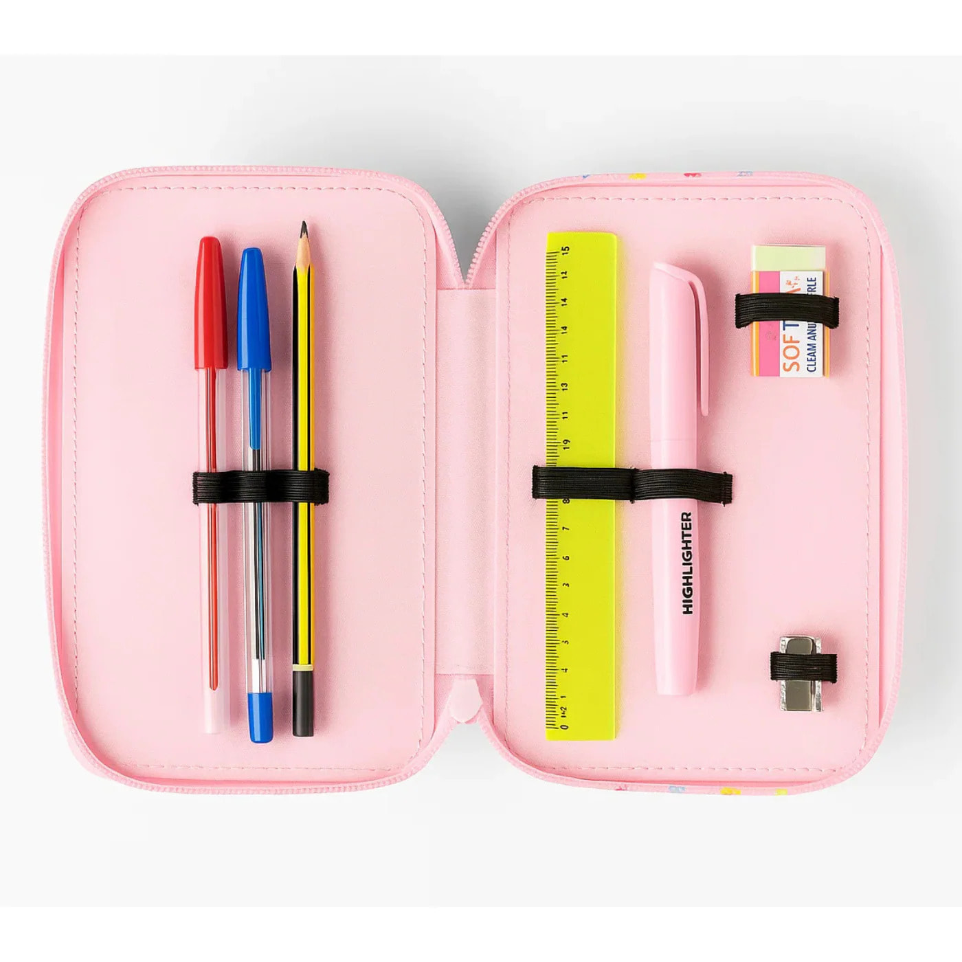 beSmart - ASTUCCIO TRIPLO 18+18 GIOTTO ABSTRACT ROSA