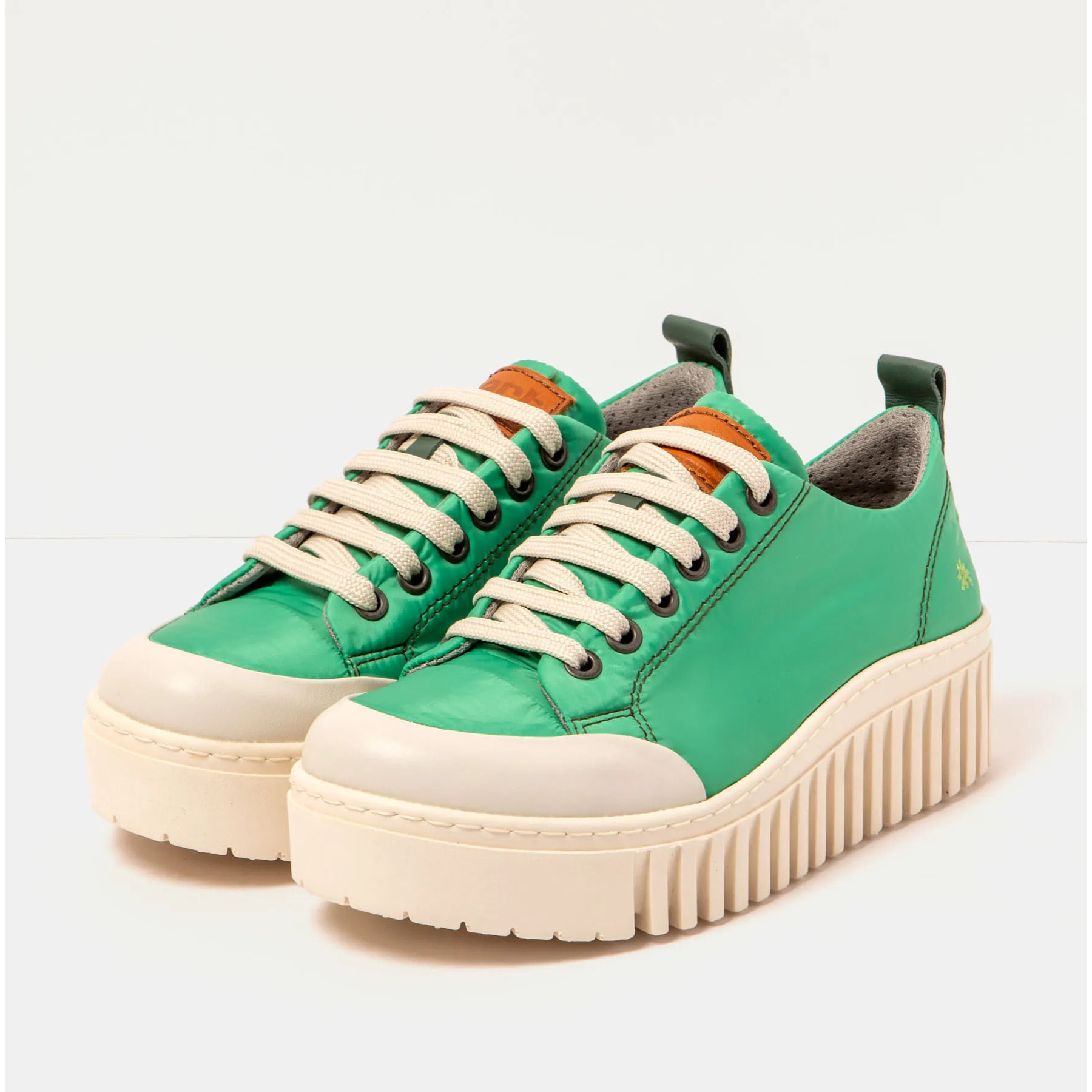 Zapatos 1534 NYLON GREEN/BRIGHTON color Green