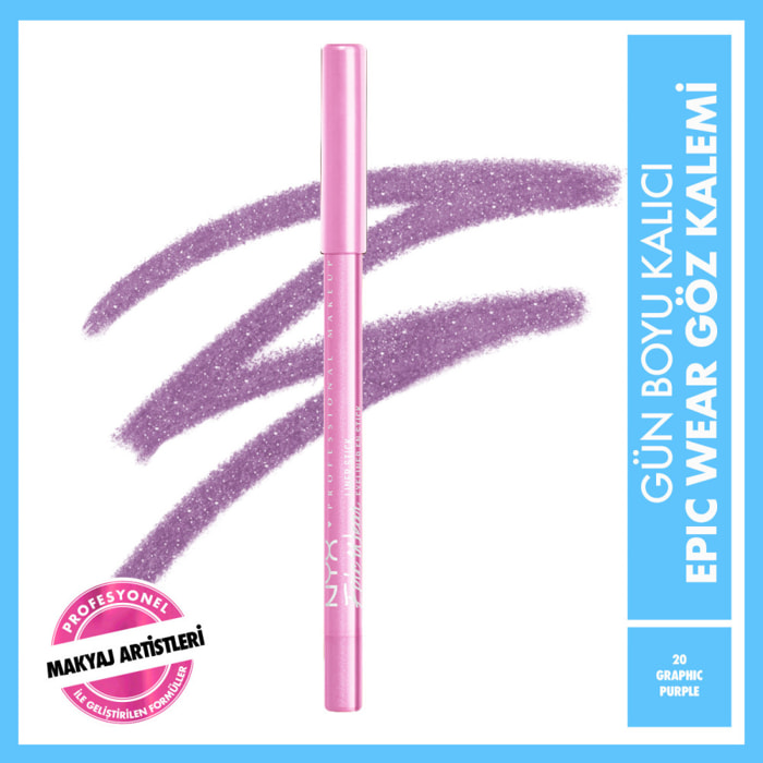 NYX Professional Makeup Epic Wear Semi Eyeliner Graphic Purple