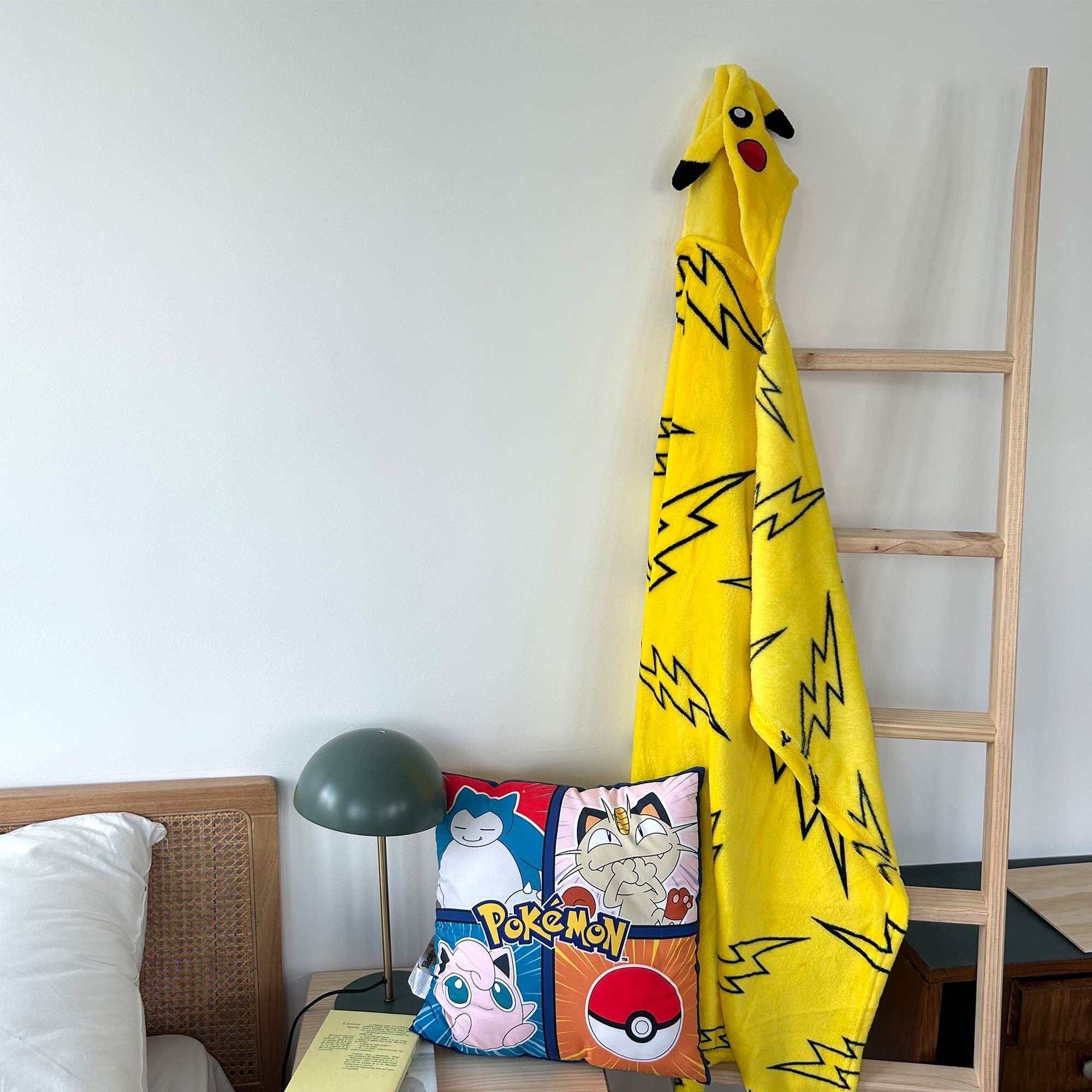 Plaid imprimé 100% polyester, POKEMON ECLAIR