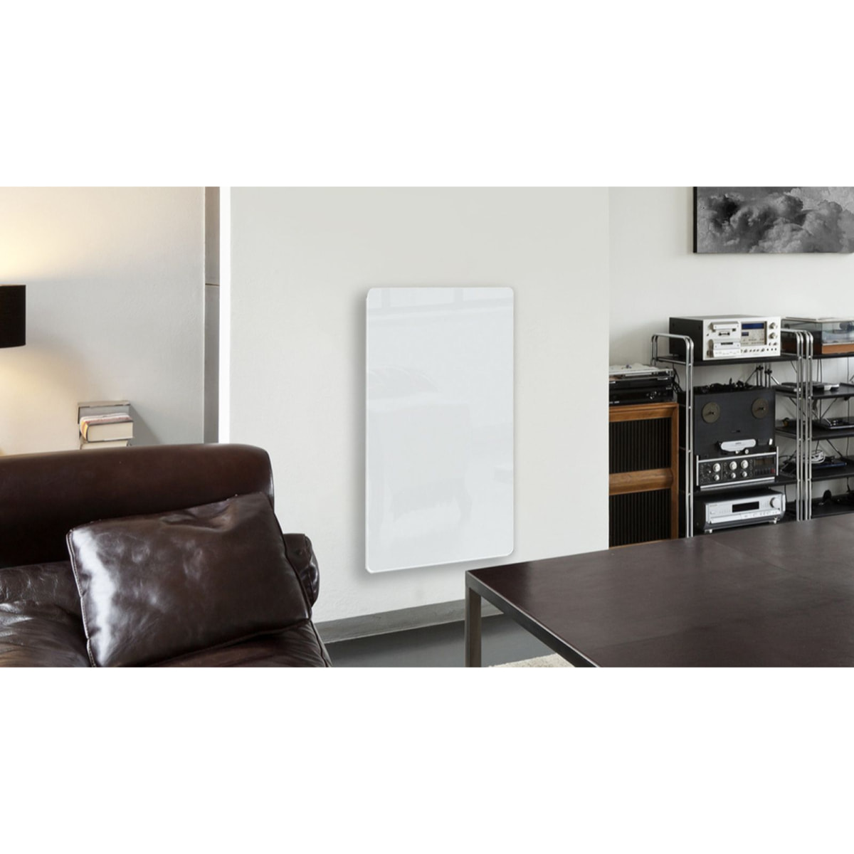 Panneau Rayonnant vertical en verre 1000w