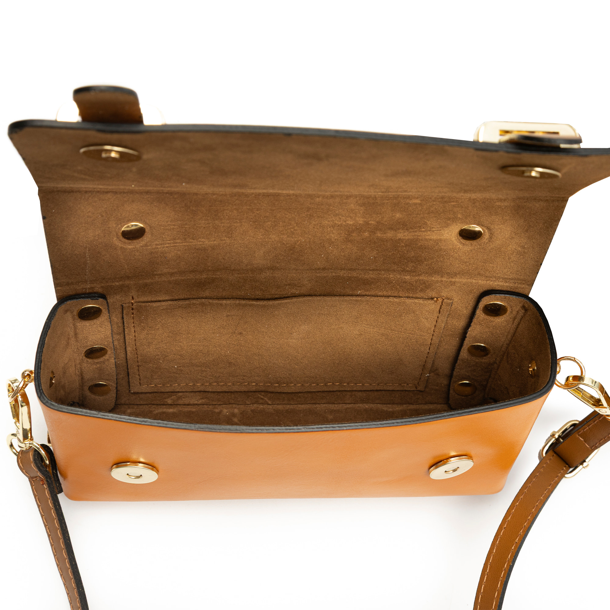 Bellante Bolso bandolera Mujer.Piel auténtica Ruga