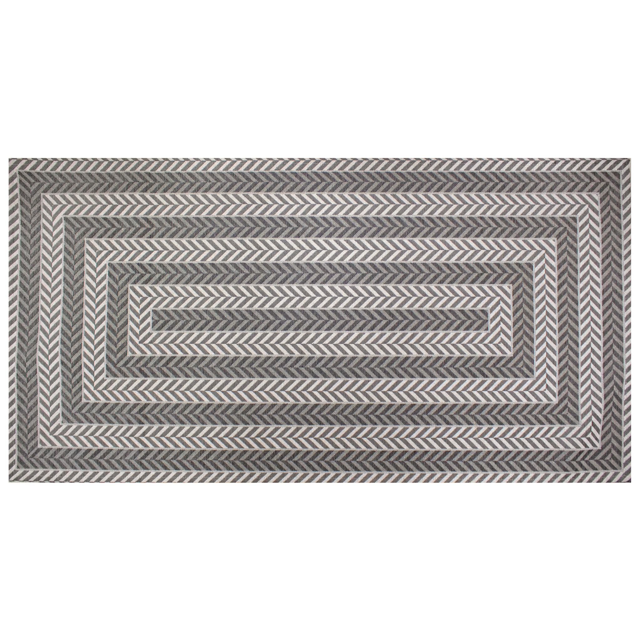 Tappeto da cucina Salice grigio titanio CON FONDO ANTISCIVOLO