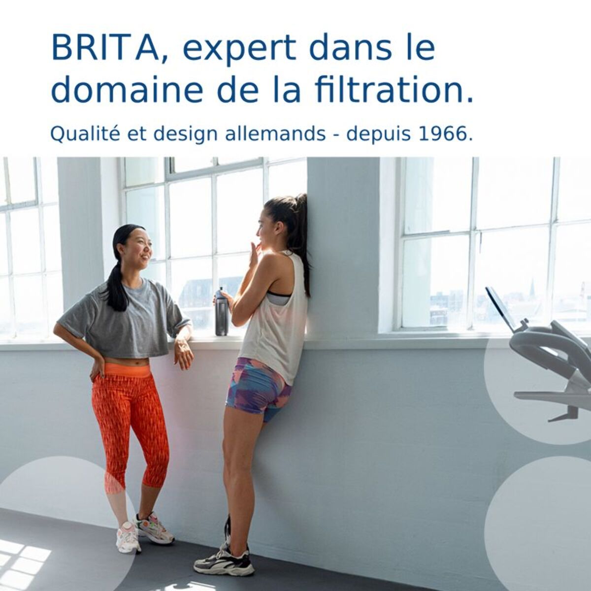 Gourde filtrante BRITA filtrante Active vert foncé