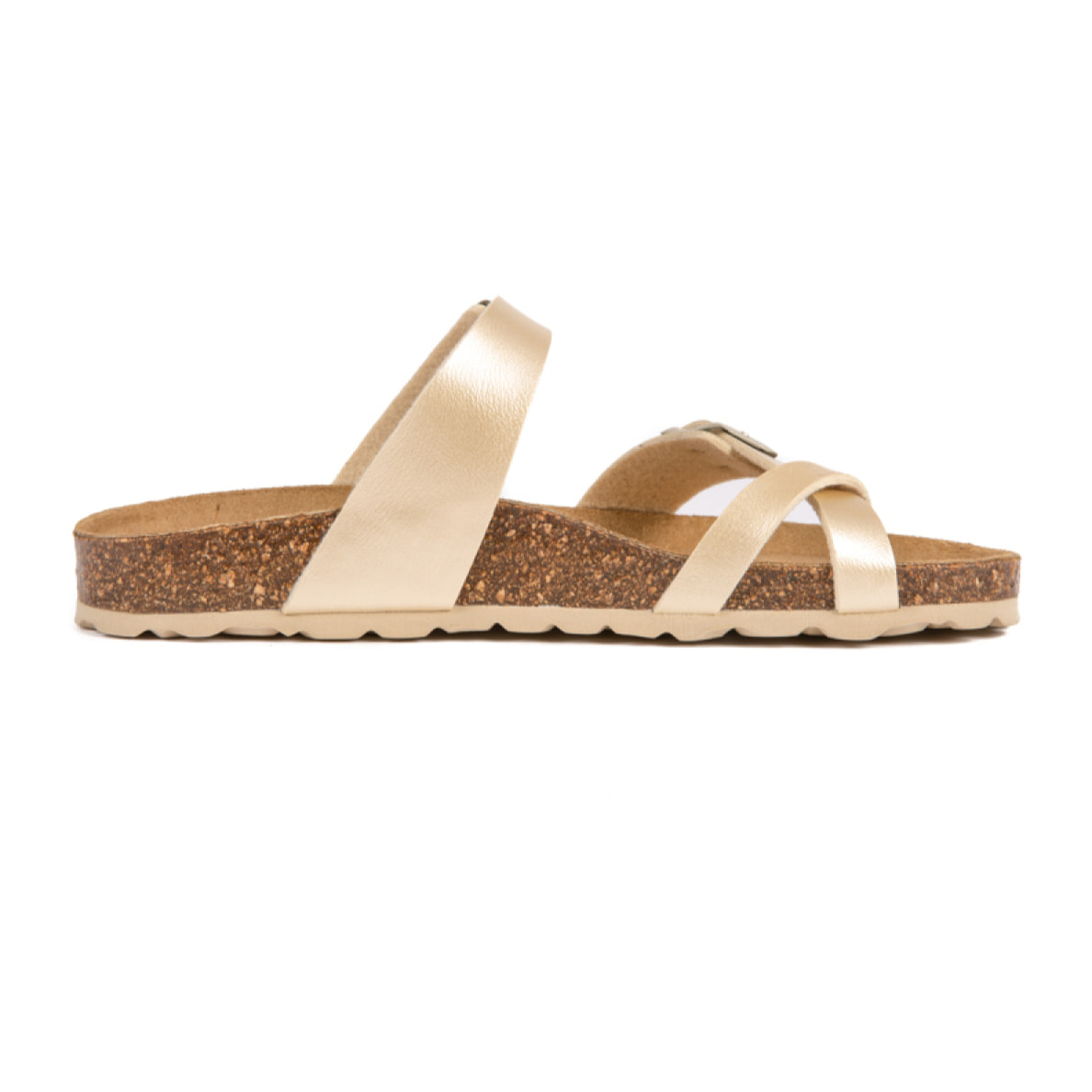 Sandalia BABUNKERS DORADO